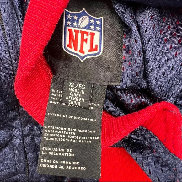 New England Patriots REVERSIBLE Jacket Men’s XL NFL Full Zip G-III Red/Navy READ - Picture 11 of 12